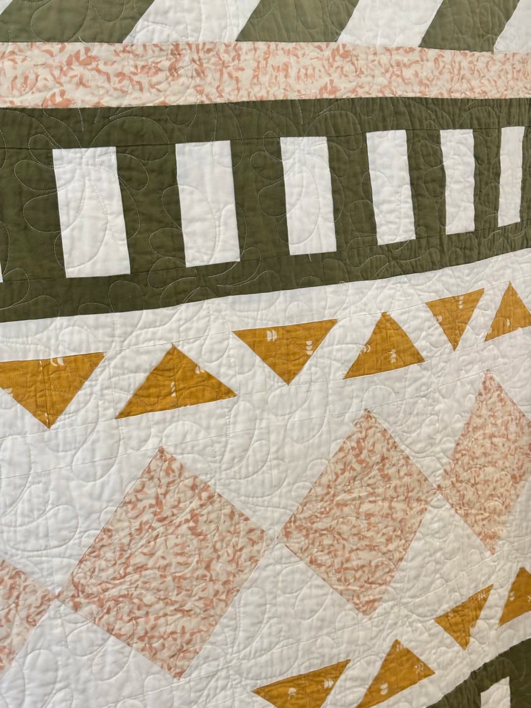 Custom quilting design process